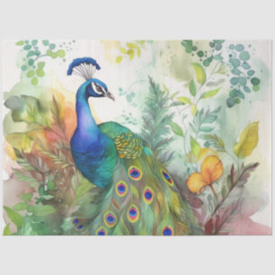 Boho Peacock Peacocks Ontkoppeling Tissuepapier