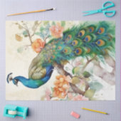  Boho Peacock Peacocks Ontkoppeling Tissuepapier (Craft)