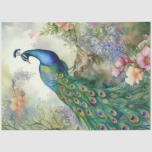  Boho Peacock Peacocks Ontkoppeling Tissuepapier