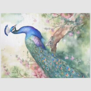  Boho Peacock Peacocks Ontkoppeling Tissuepapier