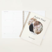 BOHO Personalisierbar Foto Hochzeit Planner (Devant avec enveloppe)