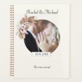 BOHO Personalisierbar Foto Hochzeit Planner (Devant)
