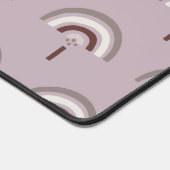 Boho personnalisé arc-en-ciel rose argent (Coin)