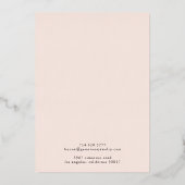 Boho Phase de Lune | Carte de Présentation pour Bo (Verso)