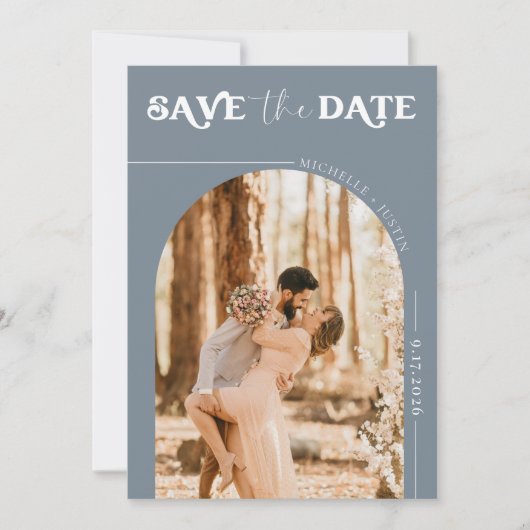 Boho Photo | Moderne Faire-Part (Devant)