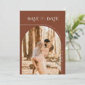Boho Photo | Moderne Faire-Part  (Debout devant)