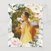 Boho Photo Pharmacy School Afstudeerfeest Uitnodig (Achterkant)