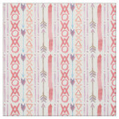 Boho Pink Bold Waterverf Stof (Swatch)