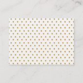 Boho Pink Flowers Elephant Luier Raffle Ticket Informatiekaartje (Achterkant)