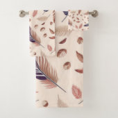 Boho, Plumes, Moderne, Chic, Nuetral, Tan (En situation)