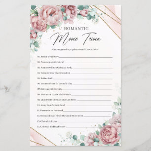 Boho poeder roze rozen goud Romantische Film Trivi