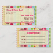 Boho pointille le rendez-vous de salon de (Devant / Derrière)