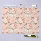 Boho pompoen harten bloemen tissuepapier (Craft)