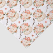 Boho pompoenen en bloemmotief tissuepapier (Detail)