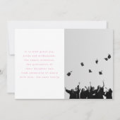 Boho Pop Fun Unique Elegant Designer Modern Foto Aankondiging (Achterkant)