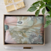 BOHO POPPIES SPRING FLORAL DECOUPAGE TISSUEPAPIER (Geschenk)