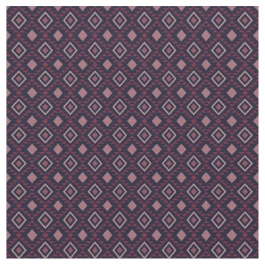 Boho Print Fabric Stof (Close Up)