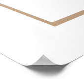 Boho Protea Pampas Grass Floral Wedding Welkom Poster (Hoek)