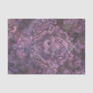 Boho pruim patroon rozen decoupage tissuepapier