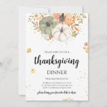 Boho Pumpkin Thanksgiving Diner