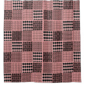 Boho Quilt Douchegordijn (Voorkant)