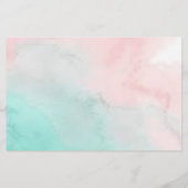 Boho Raad eens wie Baby shower is Flyer (Achterkant)