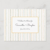 Boho Rain Baby shower Advies Kaarten (Voorkant)