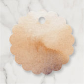 Boho Rainbow Baby shower Dank u wel Bedankjes Labels (Achterkant)