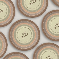 Boho Rainbow Baby shower Earthy Gender Neutral