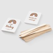 Boho Rainbow baby shower Hand Fan Handwaaier (Niet-gemonteerd)