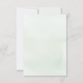 Boho Rainbow Baby shower Invitation Card (Dos)