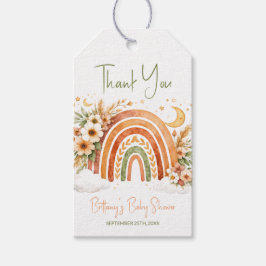Boho Rainbow Baby Shower Thank You Cadeaulabel
