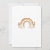 Boho Rainbow Bautizo Invitation Spanish (Dos)