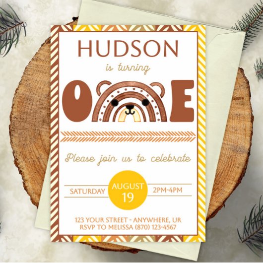 Boho Rainbow Beer eerste uitnodiging op zaterdag