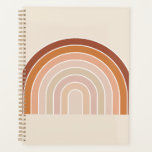 Boho Rainbow Beige Terracotta<br><div class="desc">Arc-en-ciel - Arcs Abstraits - Beige neutre / Terracotta.</div>