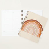 Boho Rainbow Beige Terracotta Planner (Display)