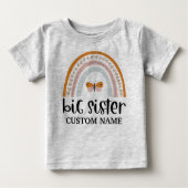 Boho Rainbow & Butterfly Personalized Big Sister (Voorkant)