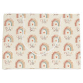 Boho Rainbow C’est un sac cadeau pour fille - Larg (Devant)