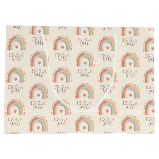 Boho Rainbow C’est un sac cadeau pour fille - Larg (Dos)