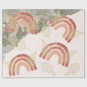 Boho Rainbow Cadeaupapier (Vlak)