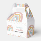 Boho Rainbow Favor Box Verjaardagsfeestje Bedankdoosjes (Voorkant Zijde)