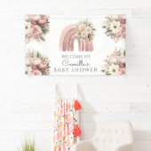 Boho Rainbow Girl Baby shower Spandoek (Insitu)