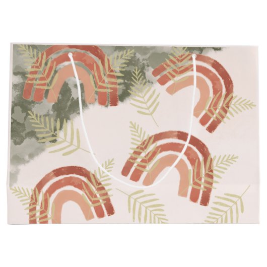 Boho Rainbow Groot Cadeauzakje (Achterkant)