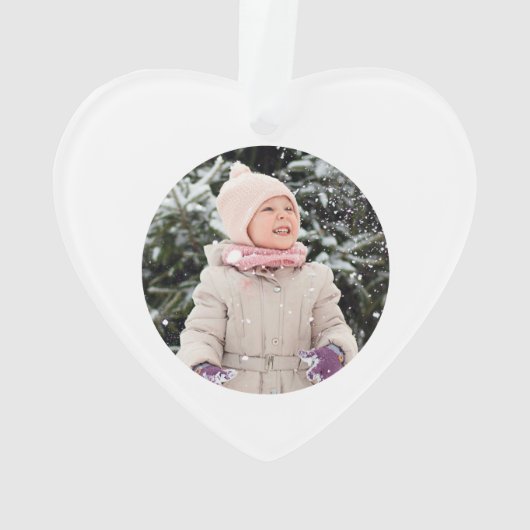 Boho Rainbow Kinder gepersonaliseerd Ornament (achterkant)