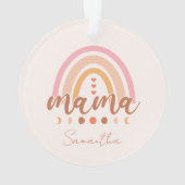 Boho Rainbow Mama avec phases de lune (dos)