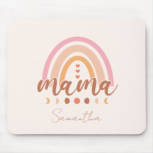 Boho Rainbow Mama Muismat (Voorkant)