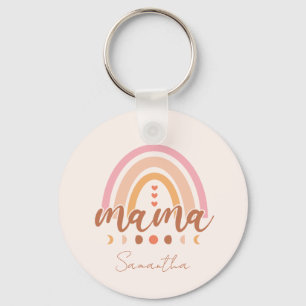 Boho Rainbow Mama Sleutelhanger