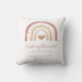 Boho Rainbow Nursery Jeu oreiller (Recto)