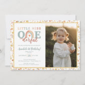 Boho Rainbow Onederful Photo Invitation - Terme 1 (Devant)