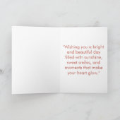 Boho Rainbow Party Kaart (Binnen)